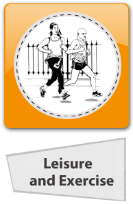 Leisure and Exercise Pictures Button